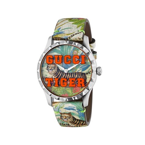 gucci watch with tiger|2022 gucci tiger.